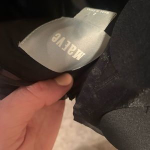 Black cocktail dress.